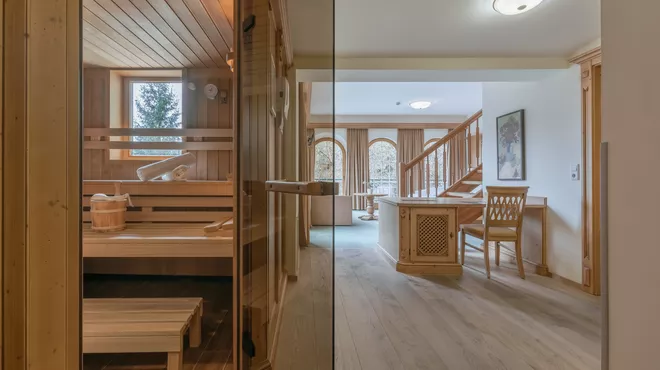Hotel Kerschdorfer Zillertal Panorama Suite mit finnischer Sauna