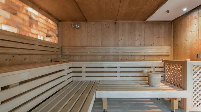 Finnische Sauna im Wellnessbereich - Hotel Kerschdorfer, Kaltenbach Zillertal