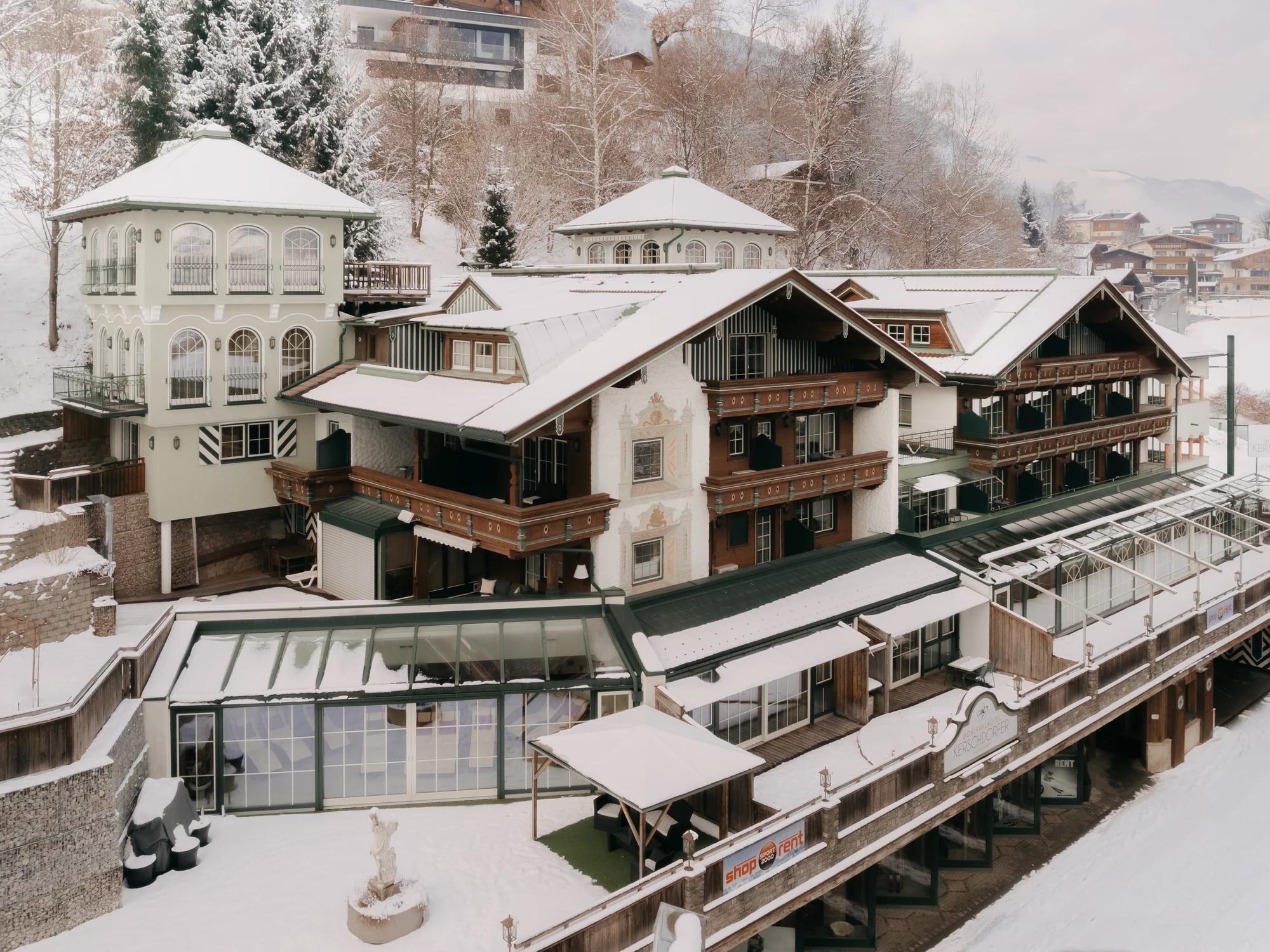 Außen Ansicht im Winter
